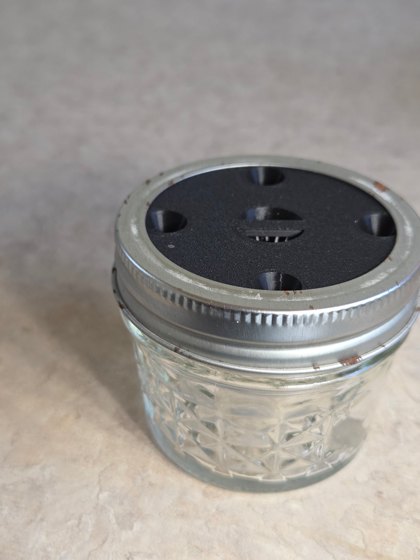 fruit fly/ fungus gnat trap for mason jar